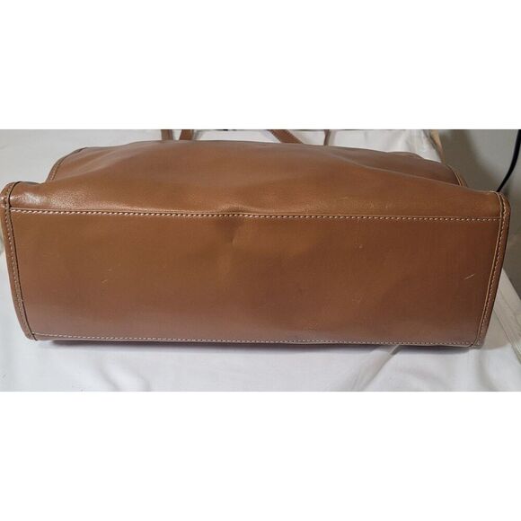 Cole Haan Leather Tote/Shoulder Bag - Tan - Picture 3 of 10
